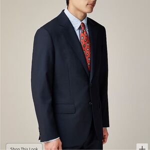 J. Crew Blue Professional Suit